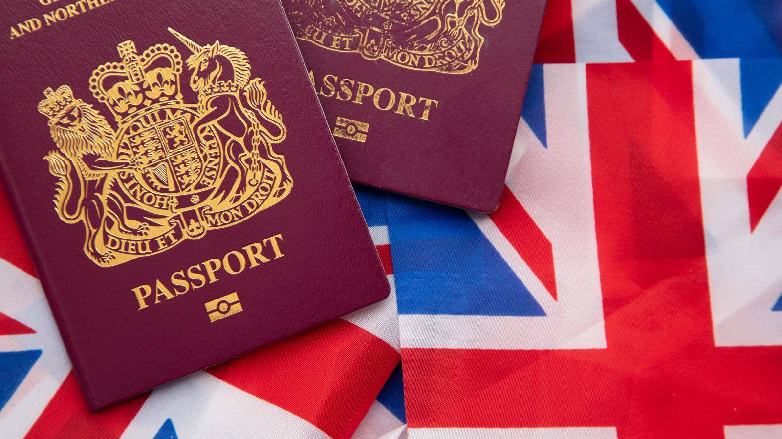 British passport with royal coat of arms representing British citizenship for EU nationals 2025 legal guide