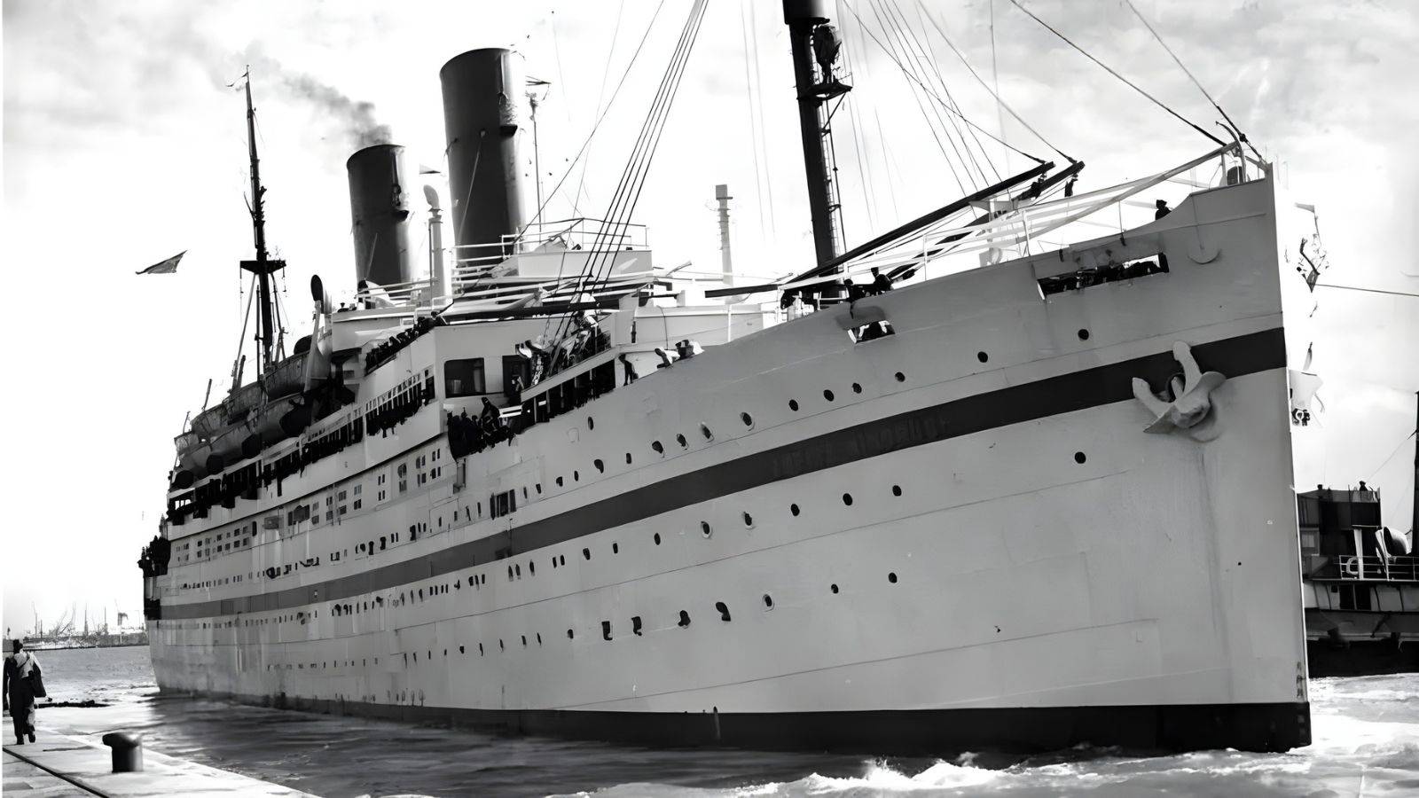 Historic Empire Windrush era passenger ship representing Caribbean immigrants arrival and foundation for windrush scheme uk 2025 free citizenship applications and eVisa status
