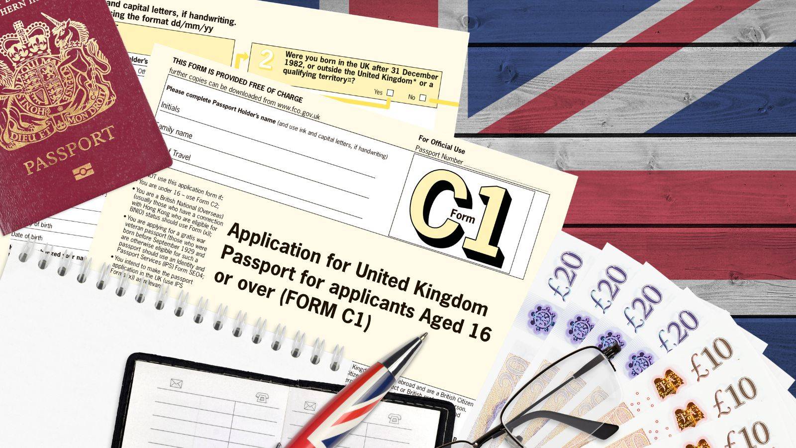 UK passport and FORM C1 application documents representing stateless children UK 2025 complete guide registration requirements
