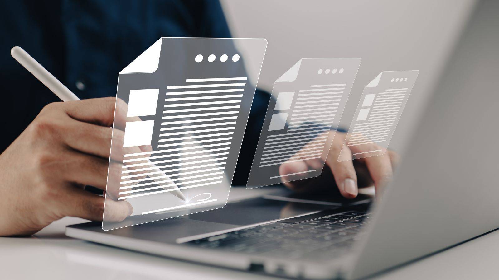 UK Sponsor Licence Application Documents on Laptop 2025