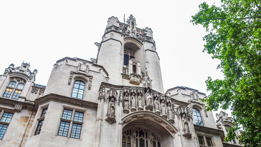 Building Safety Act Supreme Court – UK Supreme Court building related to URS v BDW ruling 2025
