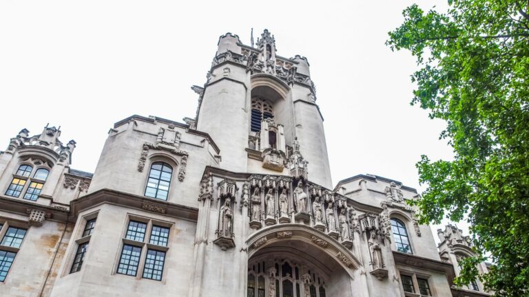 Building Safety Act Supreme Court – UK Supreme Court building related to URS v BDW ruling 2025