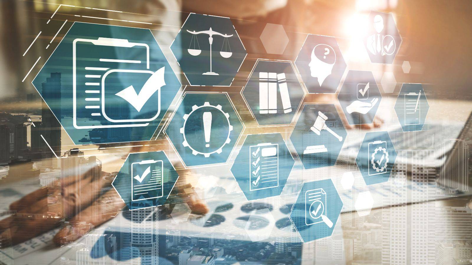 Sponsor licence compliance UK digital management system with checkmarks and documentation