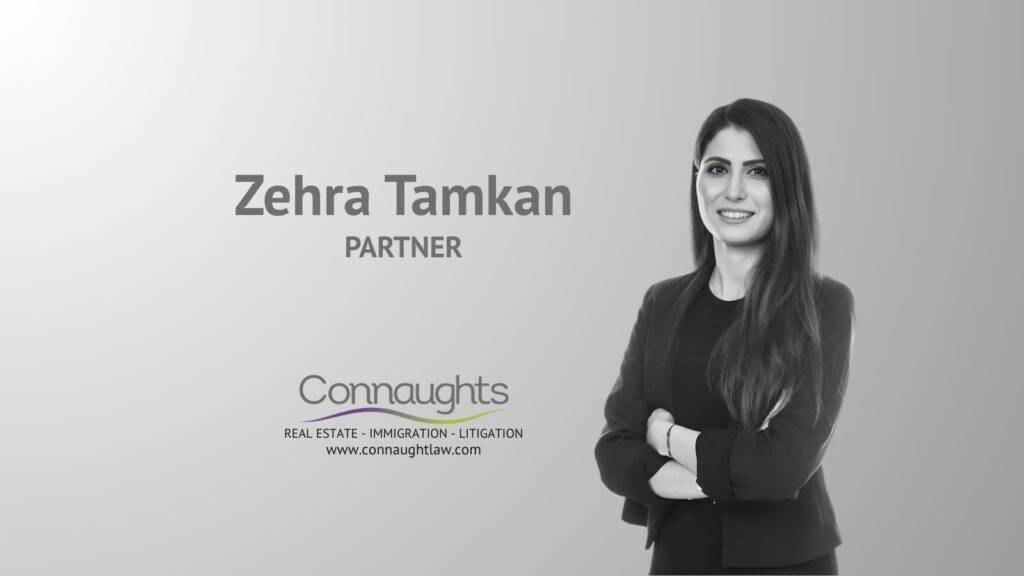 Zehra Tamkan Partner immigration family law dispute resolution specialist Connaught Law professional headshot