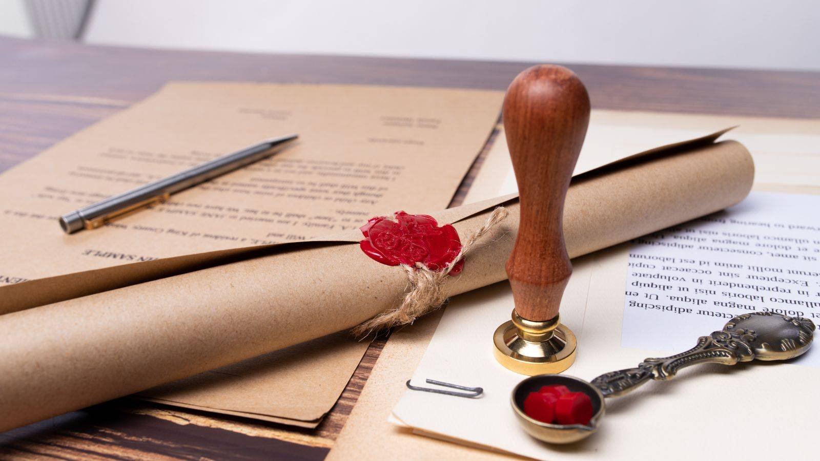 Traditional legal documents with wax seal representing hirachand ruling inheritance claims 2025 supreme court legal precedent