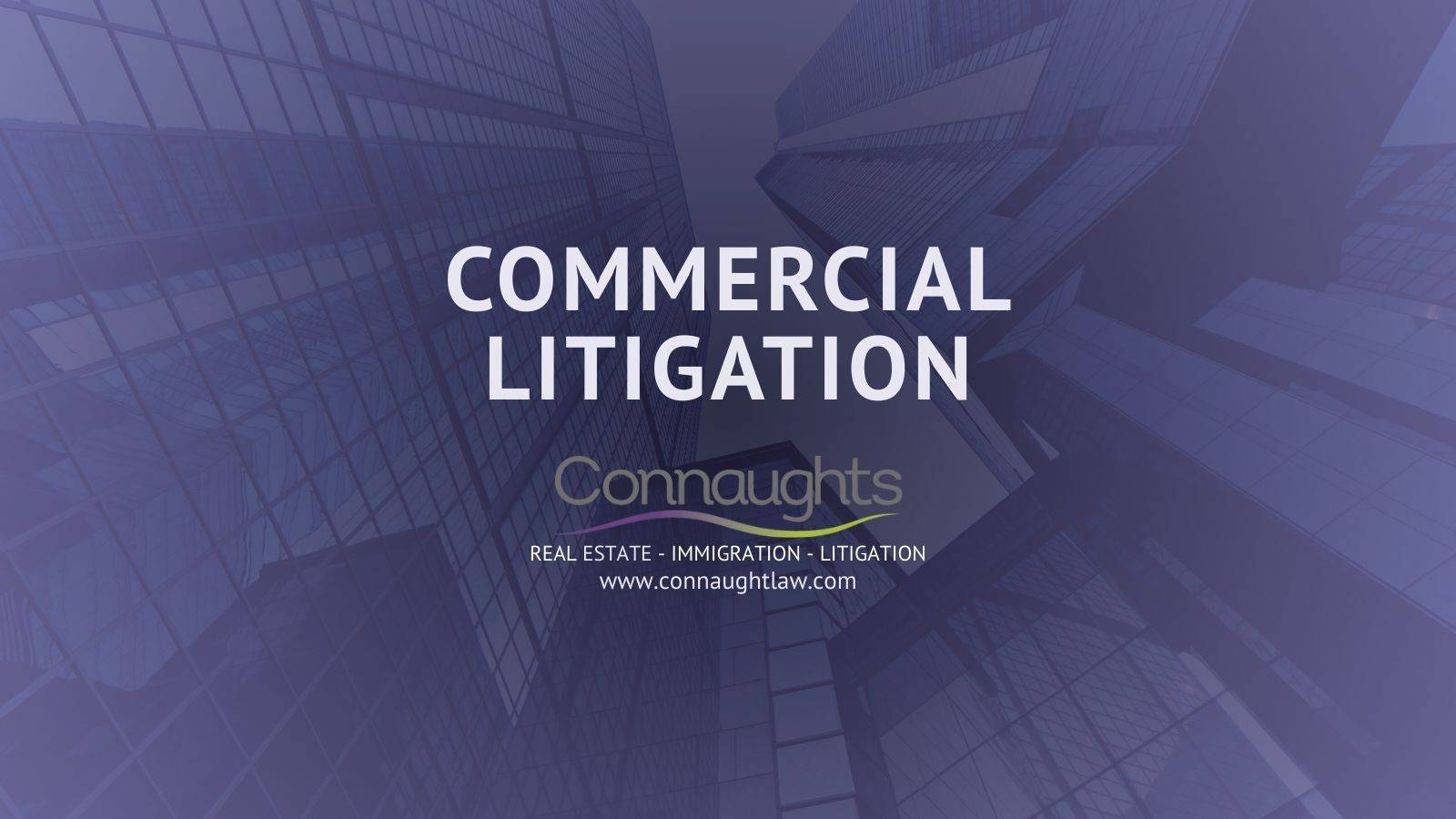 Commercial litigation solicitors London for business disputes