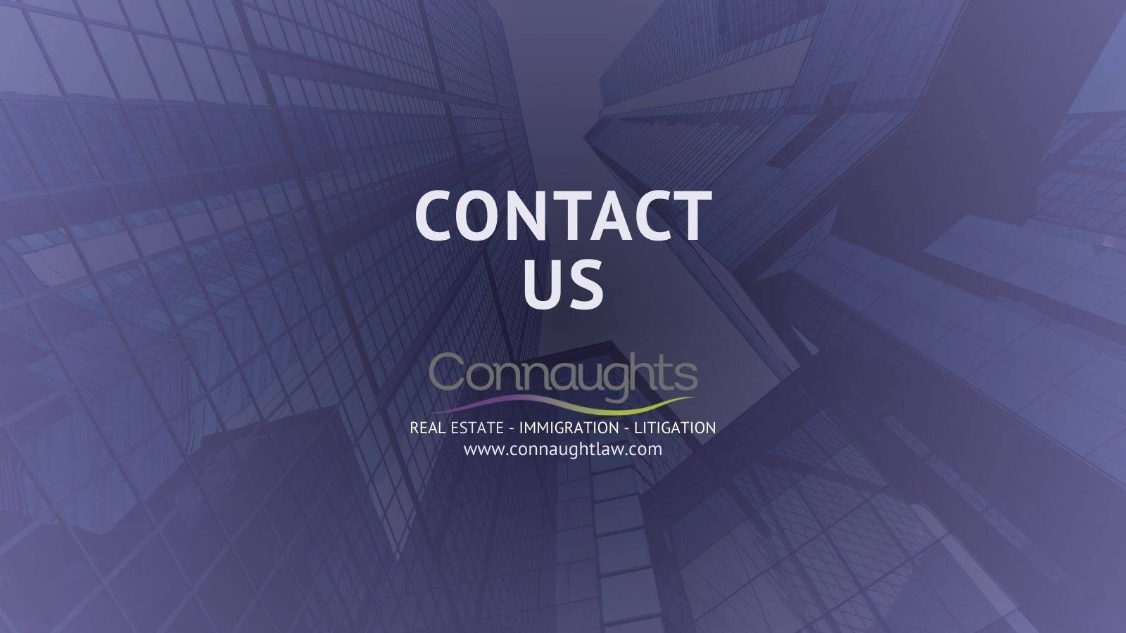 Contact Connaught Law solicitors London for legal enquiries