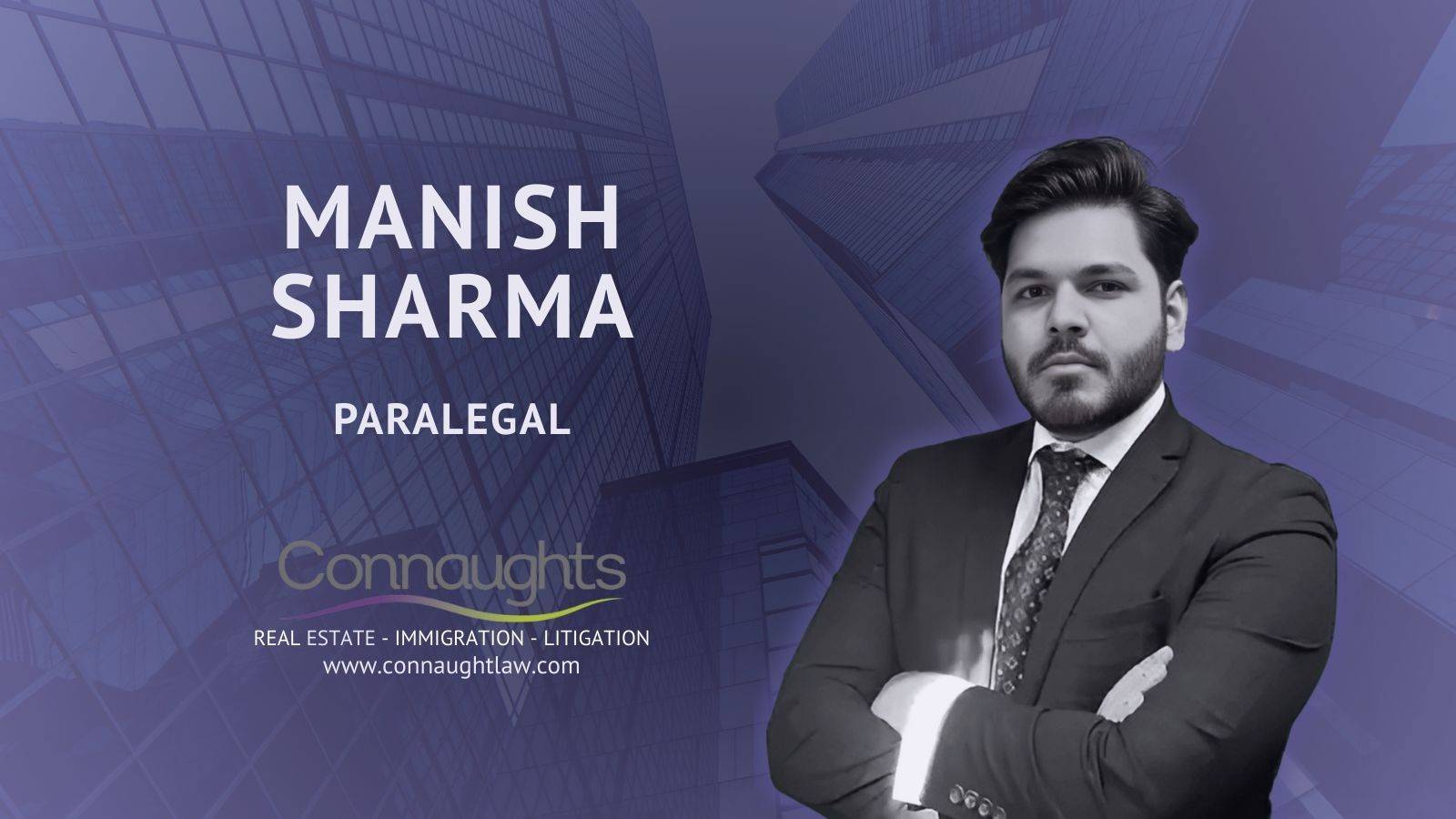 Manish Sharma at Connaught Law London