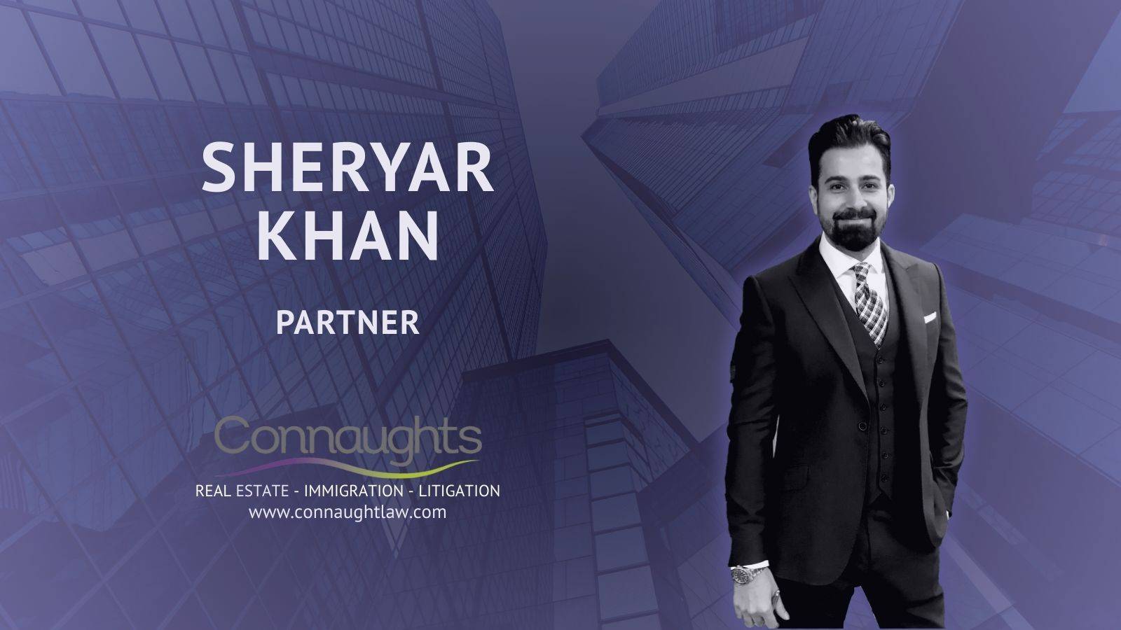 Sheryar Khan at Connaught Law London