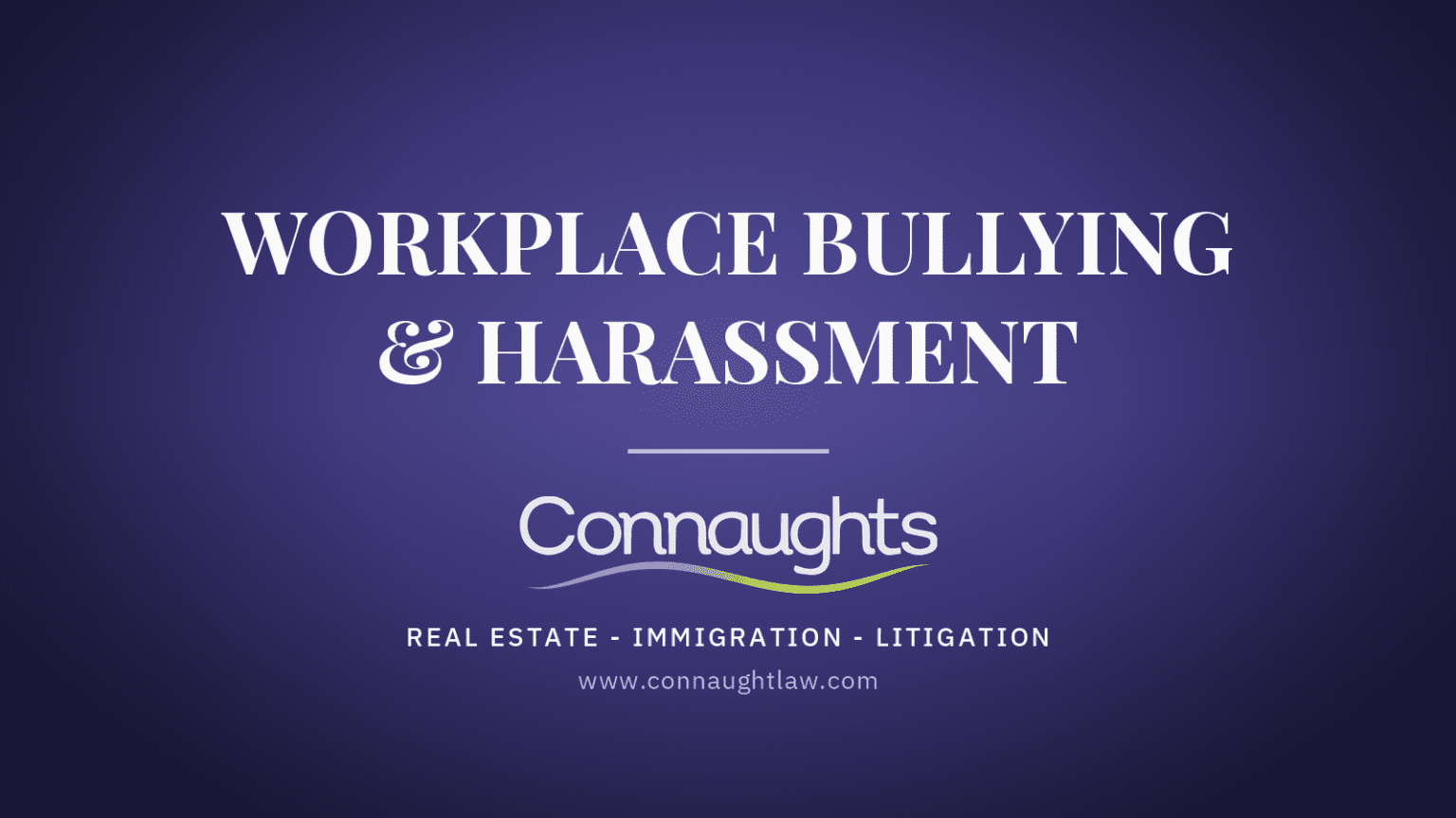 Bullying And Harassment At Work Solicitors — Workplace Claims Uk