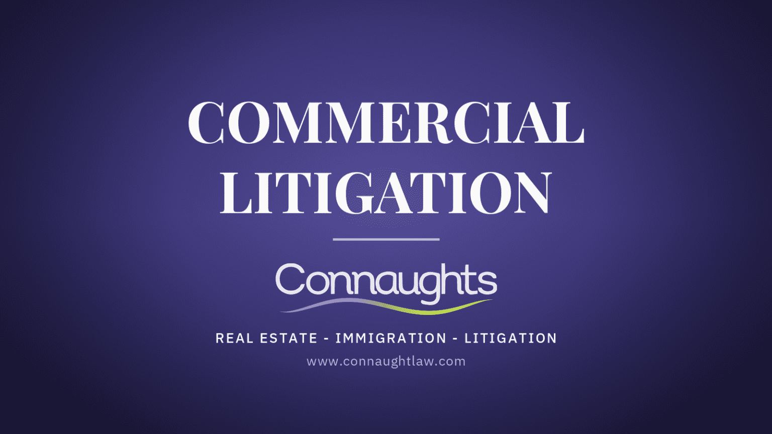 Commercial Litigation Solicitors — Resolving Uk Business Disputes