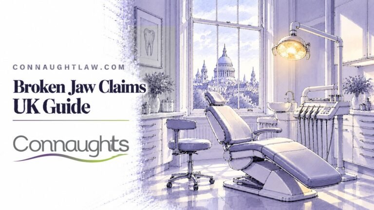 Broken Jaw compensation claims UK guide – Connaught Law