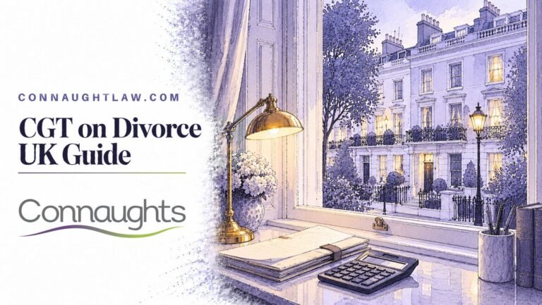 CGT on Divorce UK guide – Connaught Law
