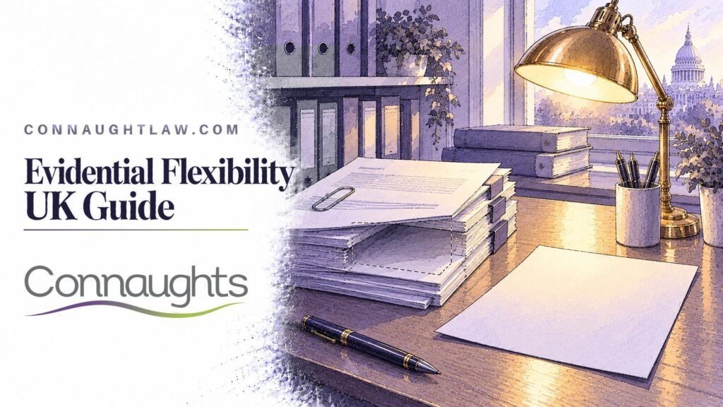 Evidential Flexibility Guidance and Paragraph 245AA in 2026