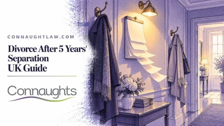 Divorce After 5 Years’ Separation UK: the Position