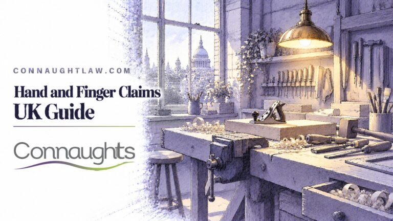 Hand and Finger Injury compensation claims UK guide – Connaught Law