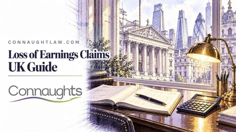 Loss of Earnings compensation claims UK guide – Connaught Law