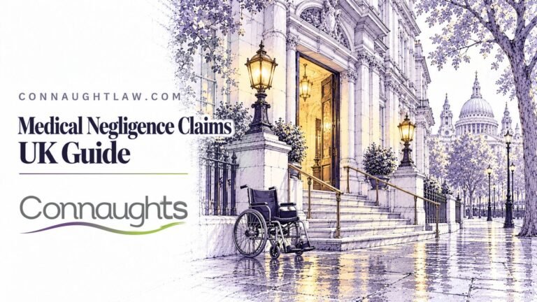 Medical Negligence compensation claims UK guide – Connaught Law