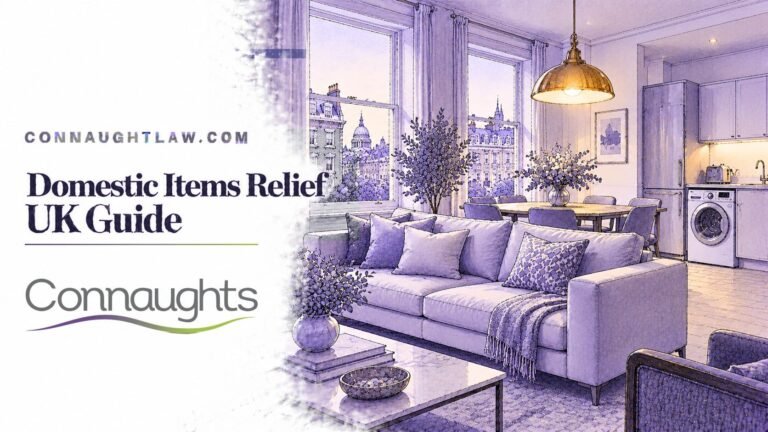 Domestic Items Relief UK guide – Connaught Law