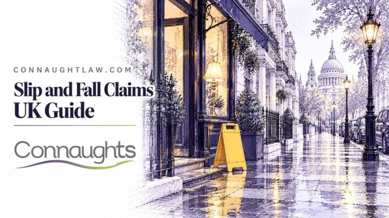 Slip and Fall compensation claims UK guide – Connaught Law