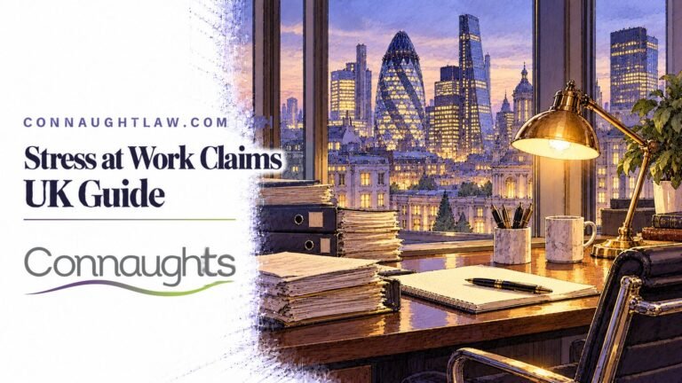Stress at Work compensation claims UK guide – Connaught Law