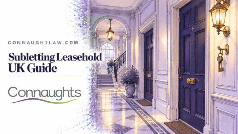 Subletting Leasehold UK guide – Connaught Law