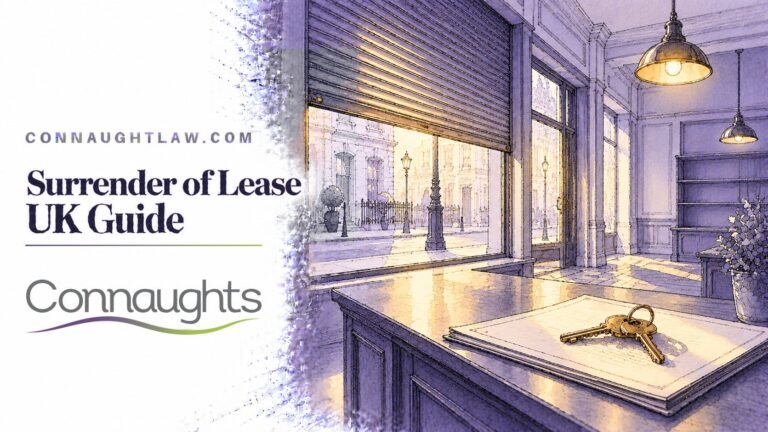 Surrender of Lease UK guide – Connaught Law