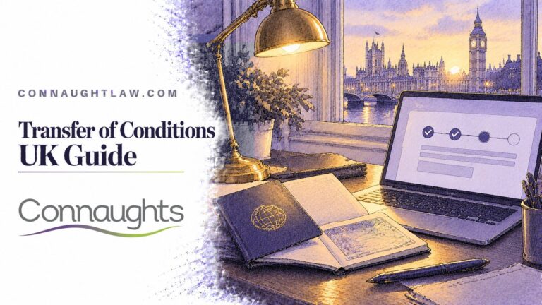TOC Application Transfer of Conditions to an eVisa