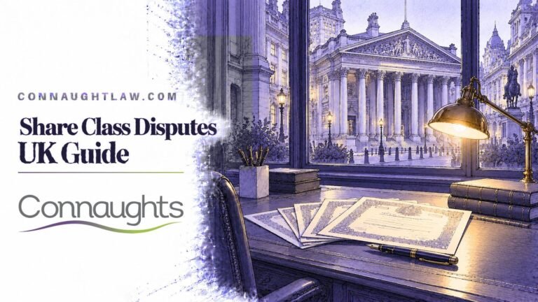 Share Class Disputes UK guide – Connaught Law